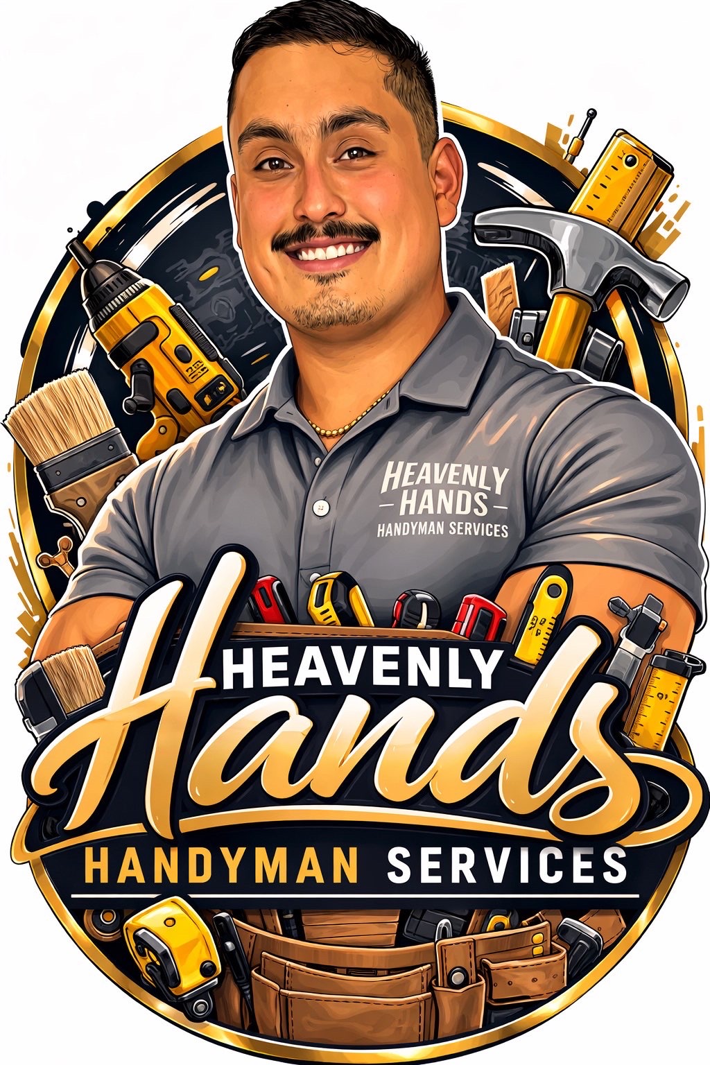 Heavenly Hands Handyman Services logo